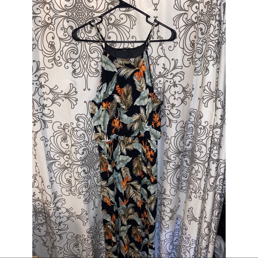 Forever21 tropical maxi dress
